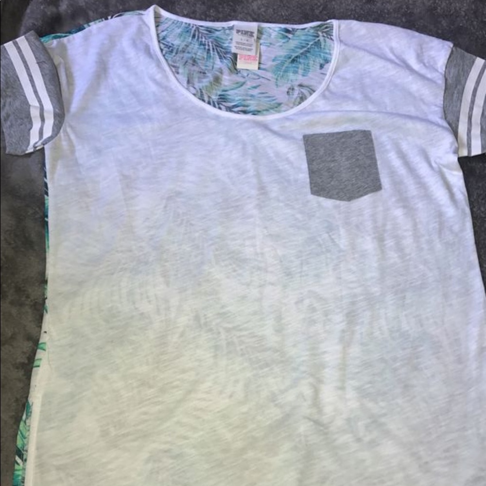 Pink Victoria's Secret tee
